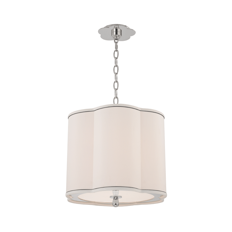 Sydney Pendant in Polished Nickel, Small