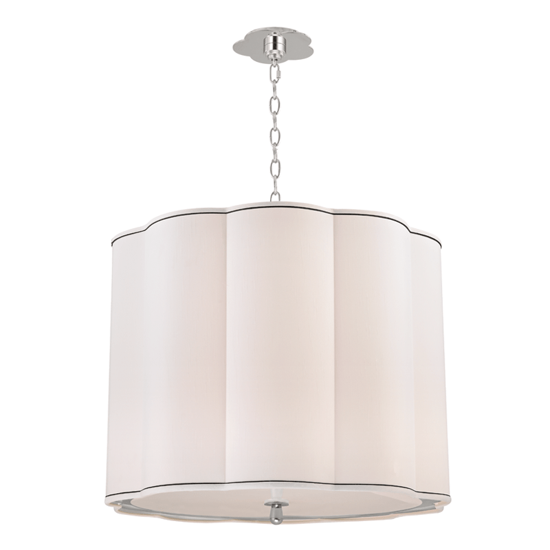 Sydney Chandelier in Polished Nickel