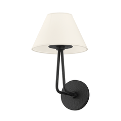 Brooke Wall Sconce in Black Iron