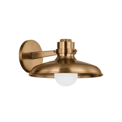 Louis Wall Sconce in Patina Brass