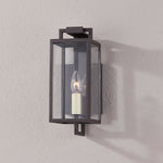 Henredon Exterior Wall Sconce in Bronze, Extra Small