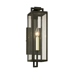 Henredon Exterior Wall Sconce in Forged Iron, Small