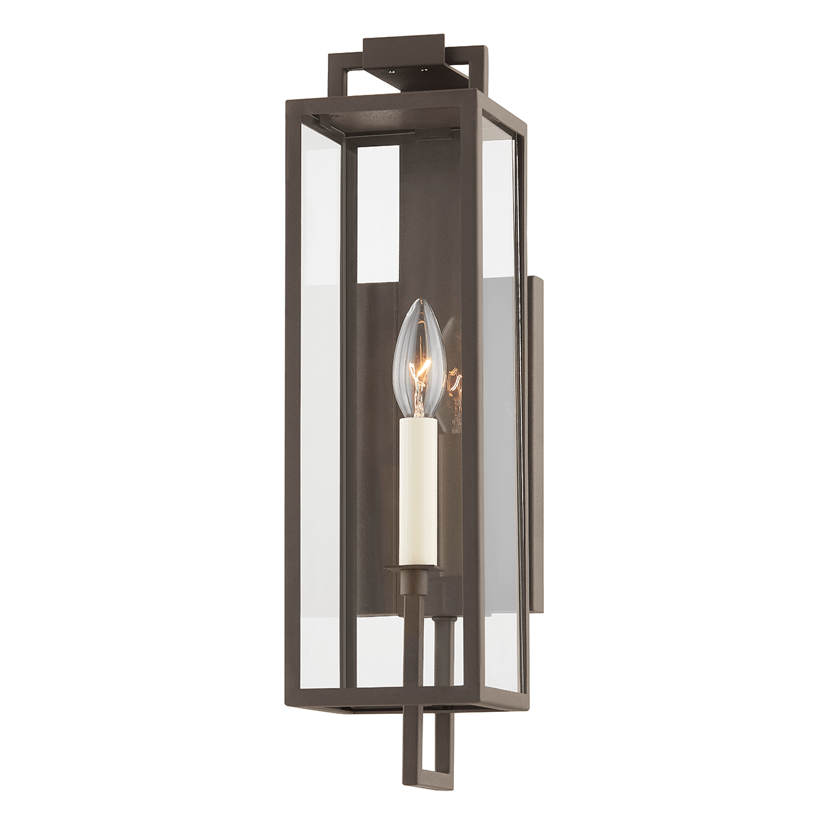 Henredon Exterior Wall Sconce in Bronze, Small