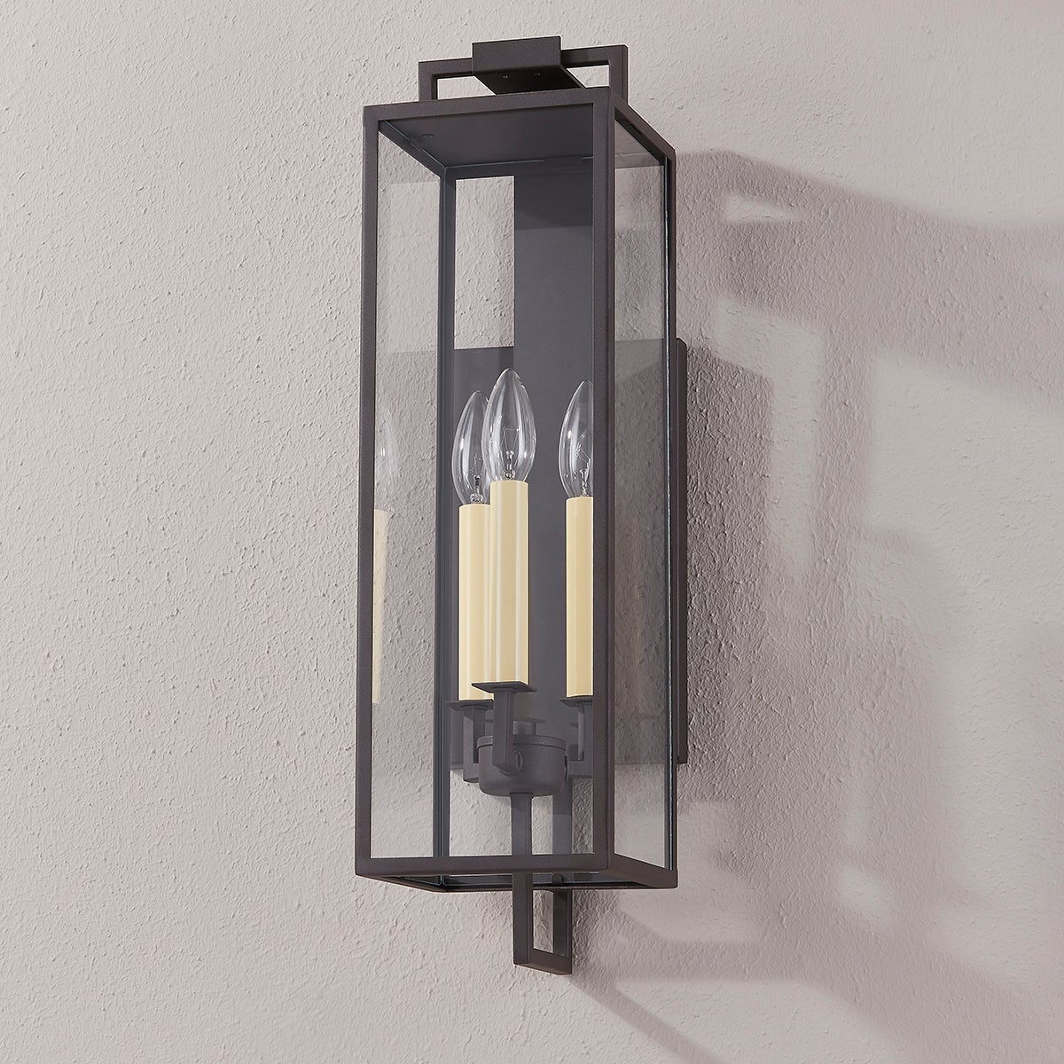 Henredon Exterior Wall Sconce in Bronze, Medium