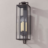 Henredon Exterior Wall Sconce in Bronze, Medium