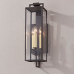 Henredon Exterior Wall Sconce in Bronze, Medium