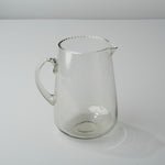 Ruffle Glass Pitcher