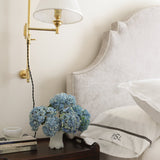 Emmett Plug - In Wall Light in Aged Brass