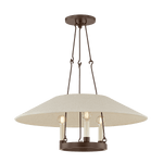 Des Peres Chandelier in Bronze