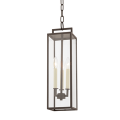 Henredon Lantern Pendant in Textured Bronze