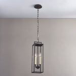 Henredon Lantern Pendant in Textured Bronze