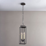 Henredon Lantern Pendant in Textured Bronze