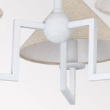 Maisie 3 - Light White Chandelier