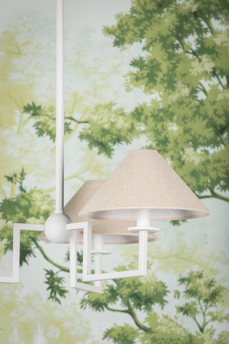 Maisie 3 - Light White Chandelier