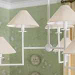 Maisie 6 - Light White Chandelier