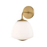 Ludlow Wall Sconce in Aged Brass