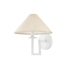 Maisie White Wall Sconce