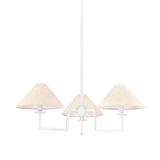 Maisie 3 - Light White Chandelier