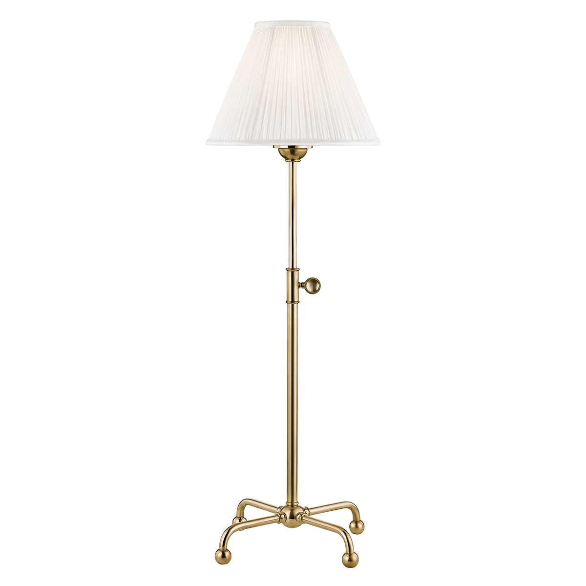 Emmett Table Lamp in Aged Brass