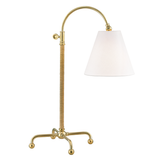Movement Table Lamp in Aged Brass