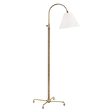 Movement Floor Lamp in Aged Brass