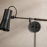 Novelle Plug - In Wall Light in Bronze