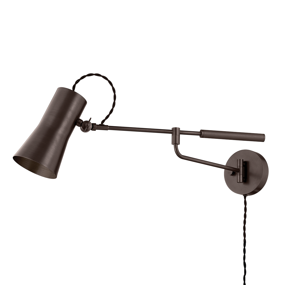 Novelle Plug - In Wall Light in Bronze