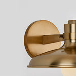 Louis Wall Sconce in Patina Brass