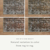 Amber Lewis x Loloi Billie Tobacco / Rust Rug