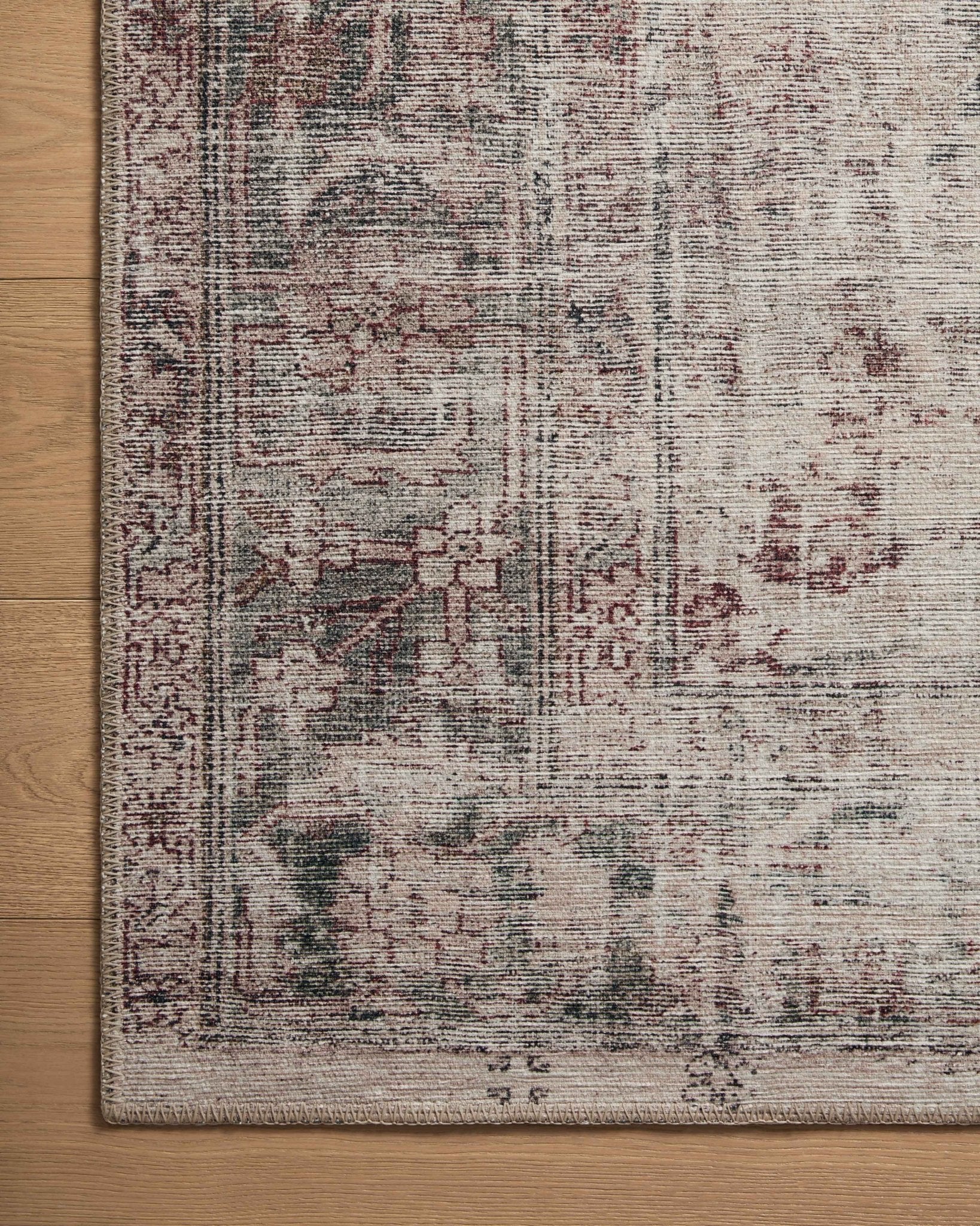 Amber Lewis x Loloi Georgie Lagoon / Beige Rug