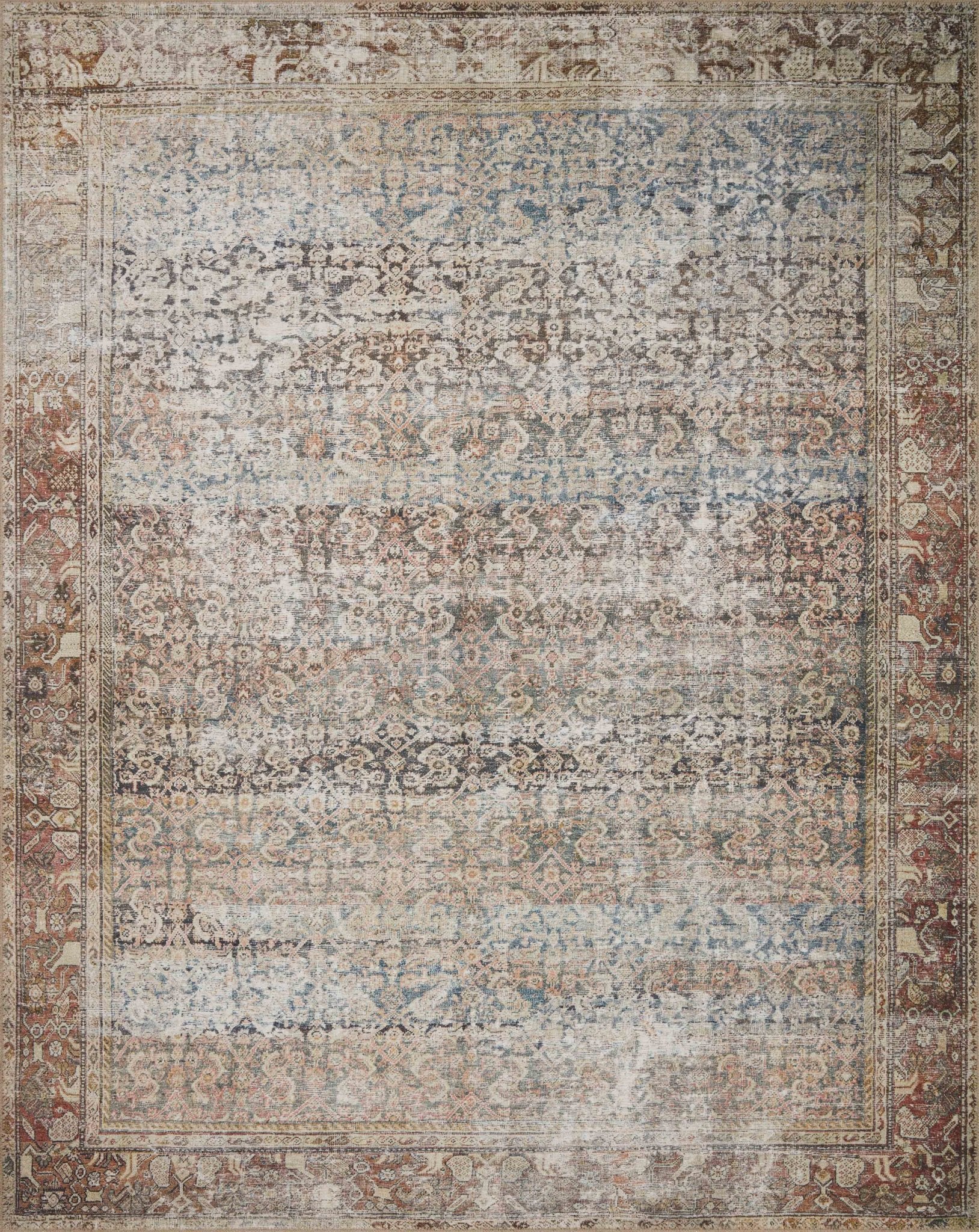 Amber Lewis x Loloi Georgie Multi / Spice Rug