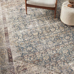 Amber Lewis x Loloi Georgie Teal / Antique Rug