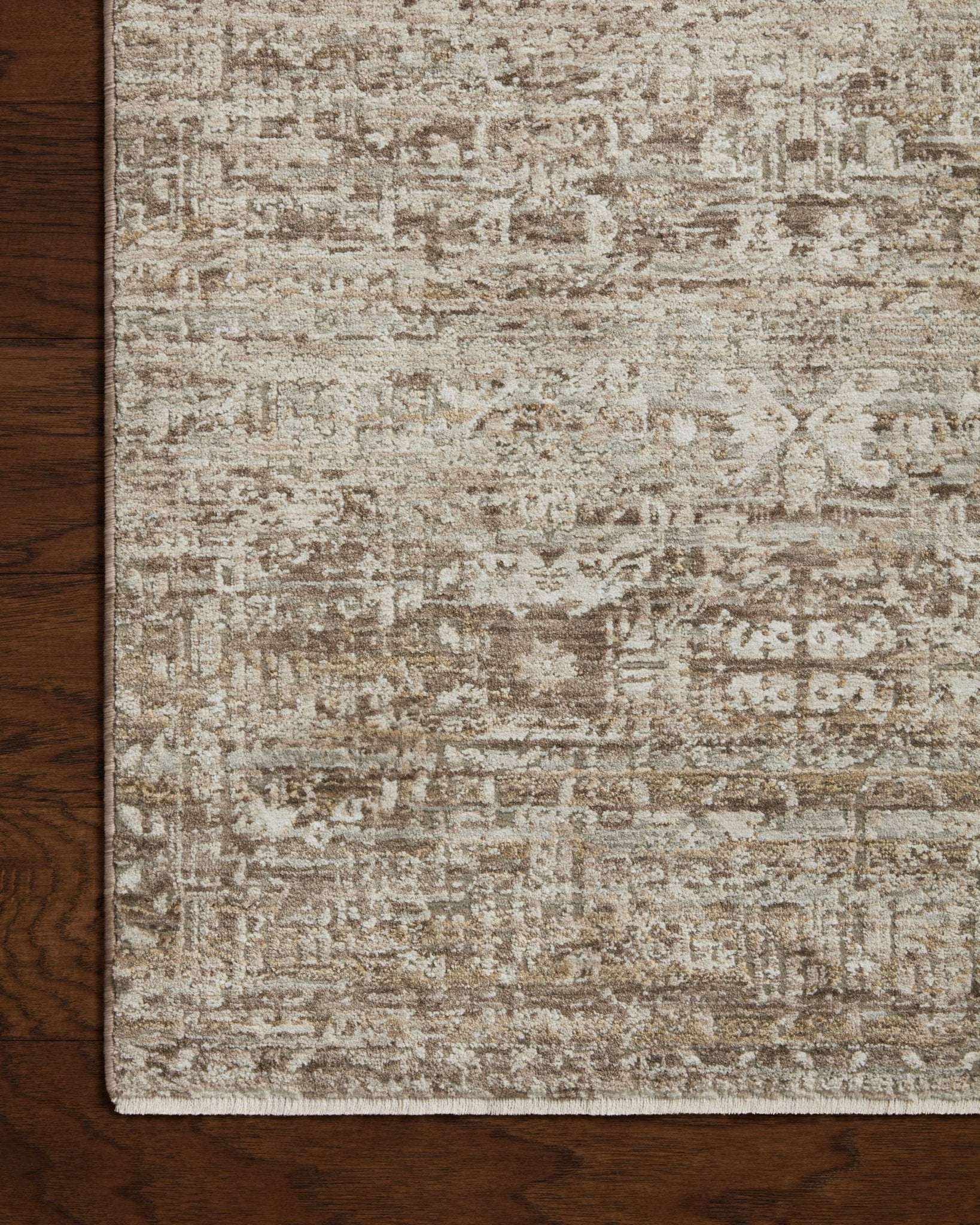 Amber Lewis x Loloi Honora Bark / Dove Rug