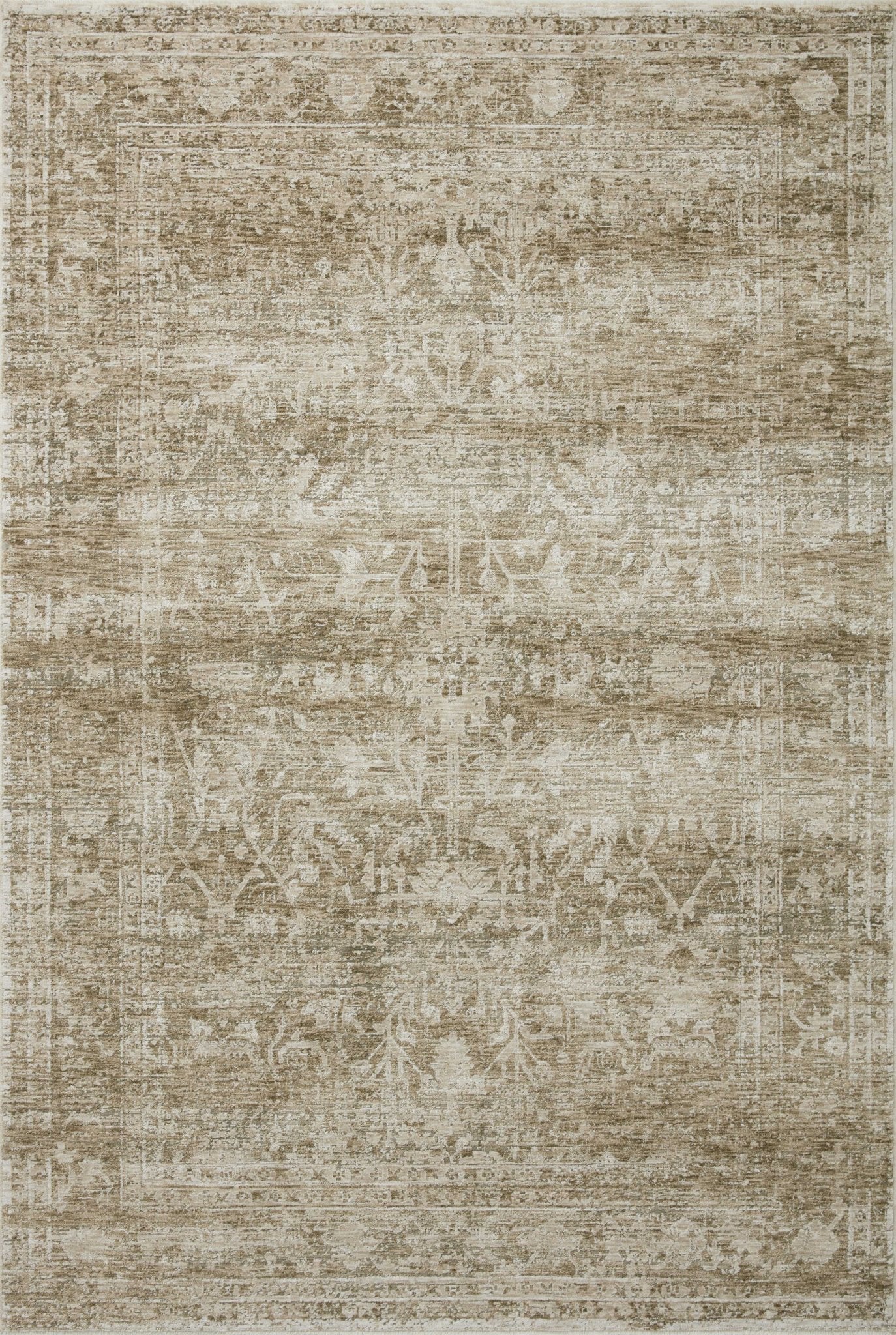 Amber Lewis x Loloi Honora Khaki / Beige Rug