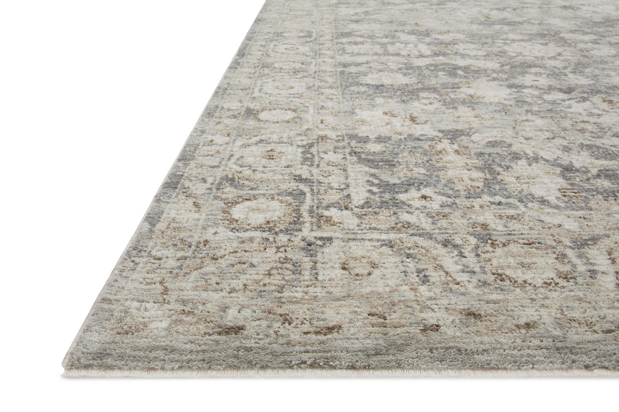 Amber Lewis x Loloi Honora Slate / Beige Rug