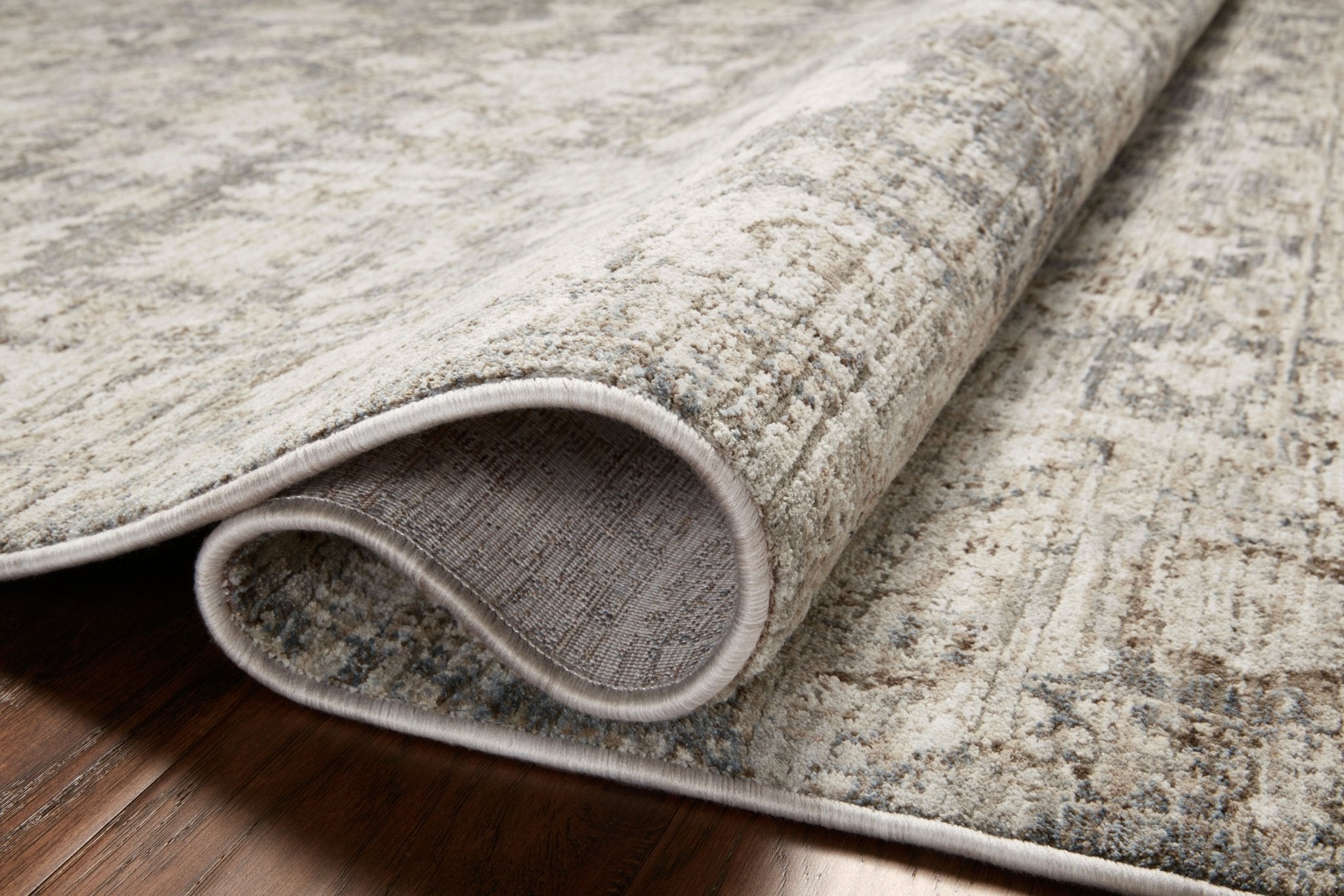 Amber Lewis x Loloi Honora Slate / Beige Rug