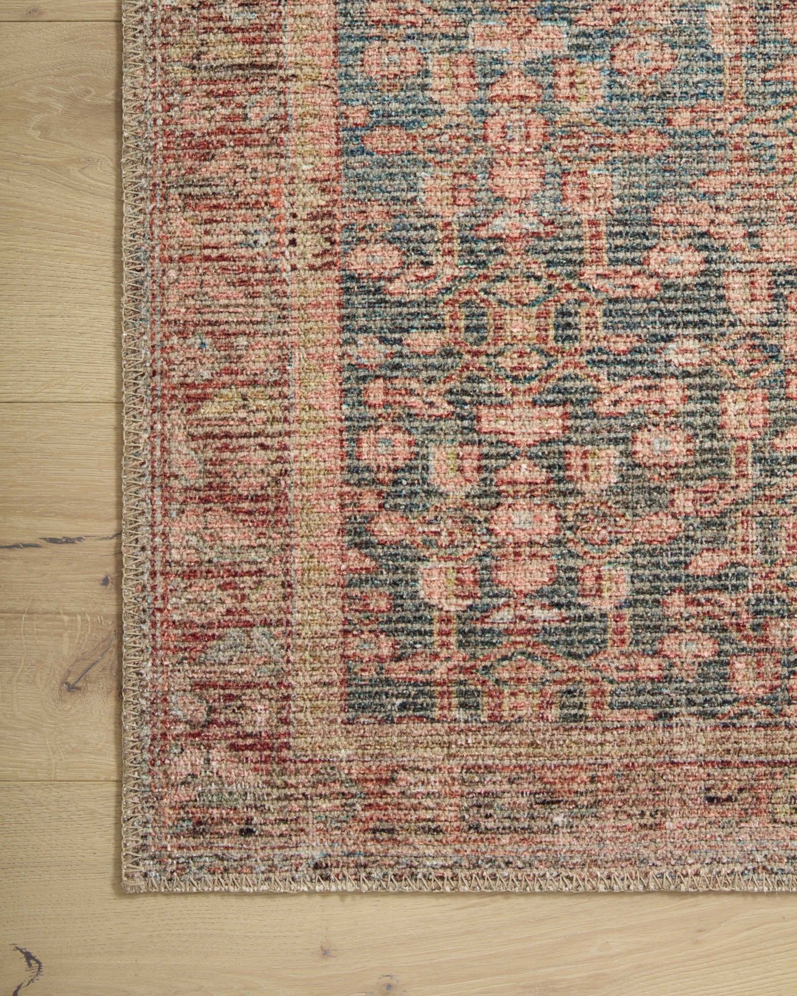 Angela Rose x Loloi Aubrey Blue / Terracotta Rug