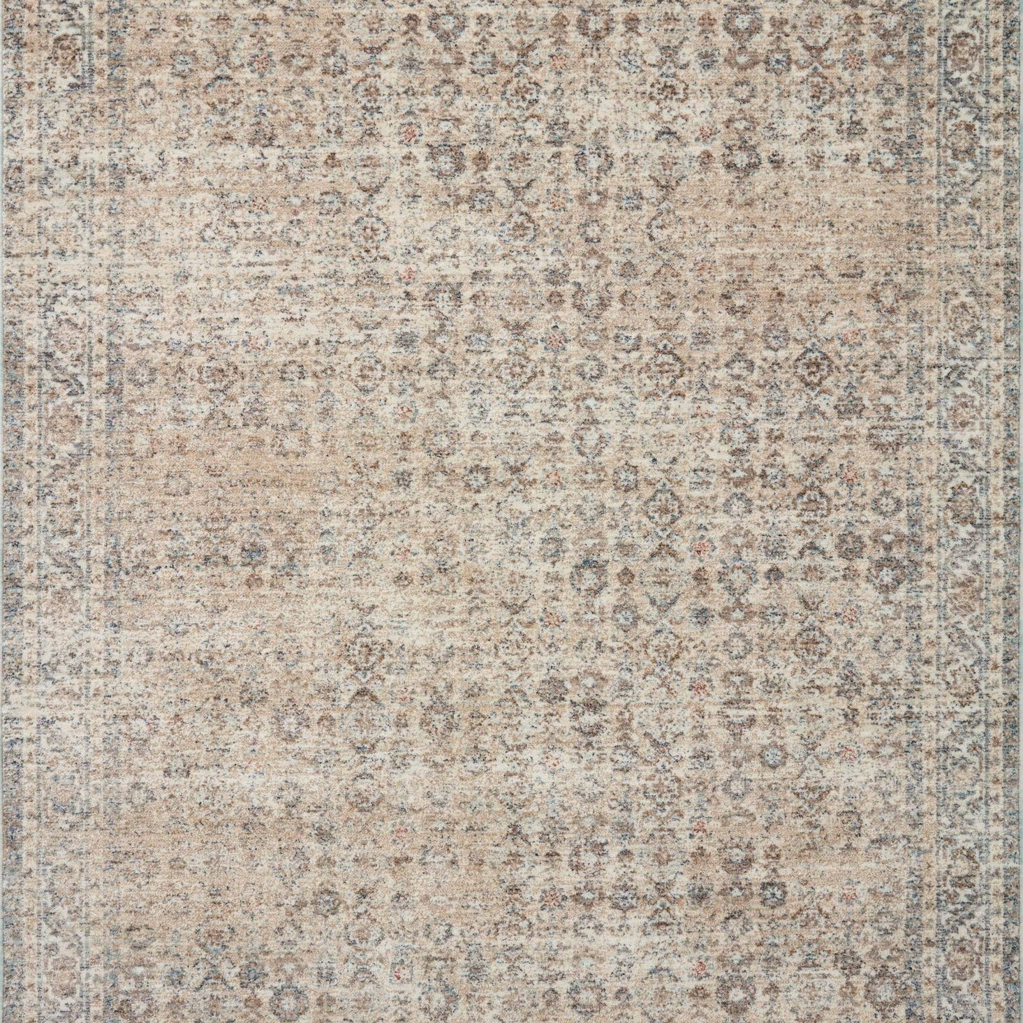 Angela Rose x Loloi Blake Beige / Denim Rug