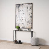 Black Iron Console Table