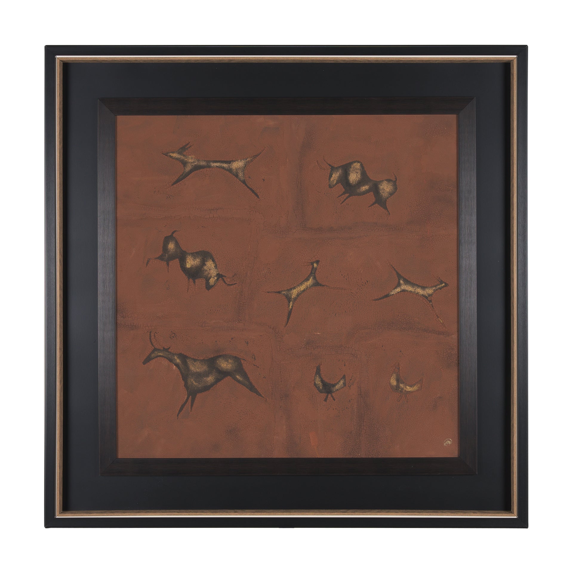 Cave Painting I Framed Wall Art