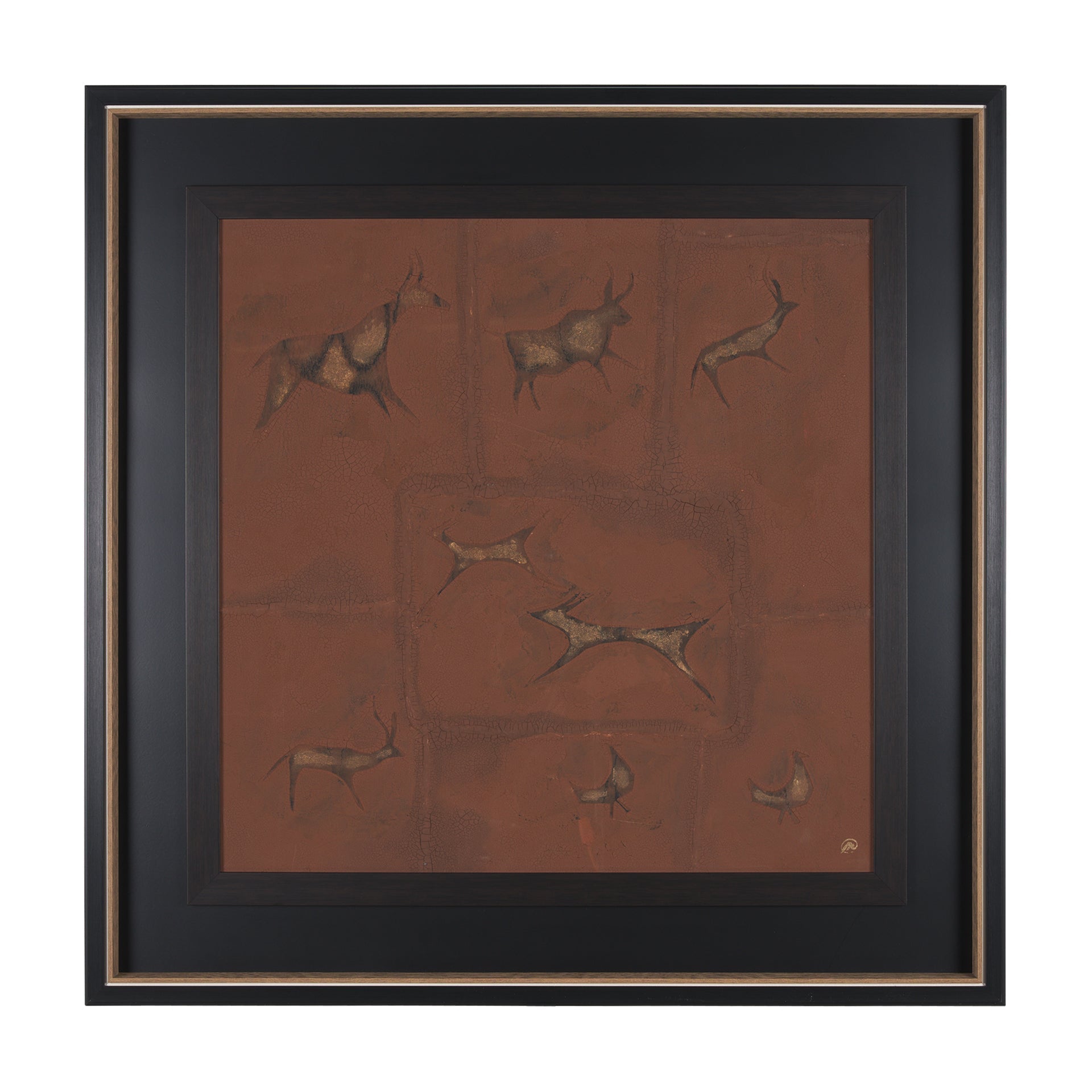 Cave Painting II Framed Wall Art