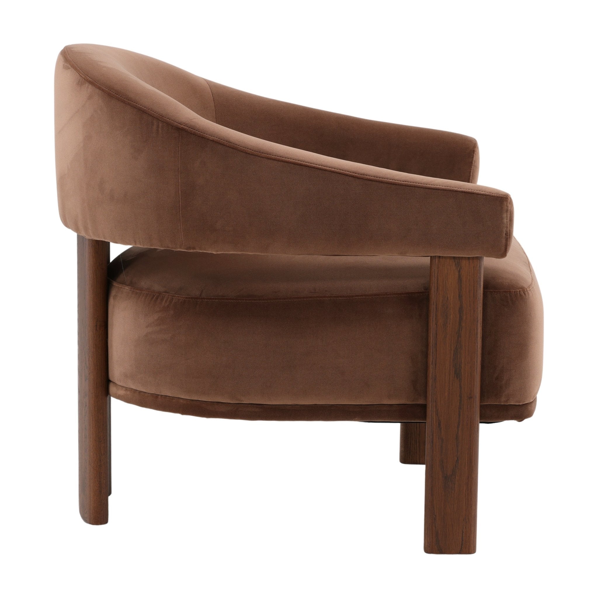 Charmont Accent Chair Brown