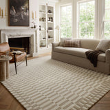 Chris Loves Julia x Loloi Bradley Ivory / Beige Rug