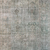 Chris Loves Julia x Loloi Jules Emerald / Antique Ivory Rug