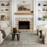 Chris Loves Julia x Loloi Jules Emerald / Antique Ivory Rug