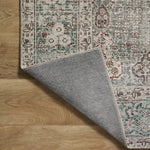 Chris Loves Julia x Loloi Jules Emerald / Antique Ivory Rug