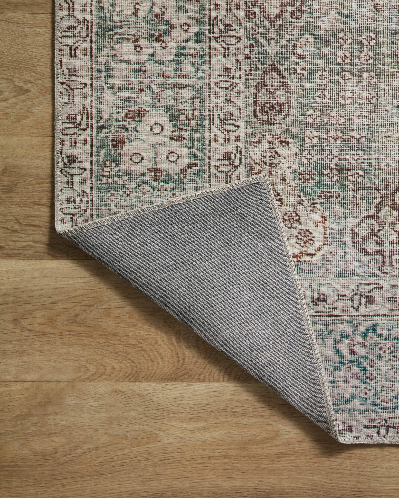 Chris Loves Julia x Loloi Jules Emerald / Antique Ivory Rug