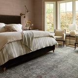 Chris Loves Julia x Loloi Jules Emerald / Antique Ivory Rug