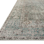 Chris Loves Julia x Loloi Jules Emerald / Antique Ivory Rug