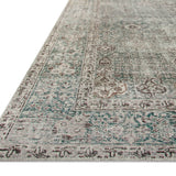 Chris Loves Julia x Loloi Jules Emerald / Antique Ivory Rug